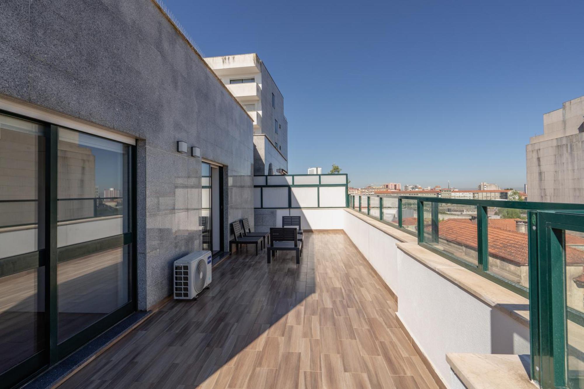 Gaia Terrace Apartamento Qian 2Br Ac L Free Parking Vila Nova de Gaia Exterior photo